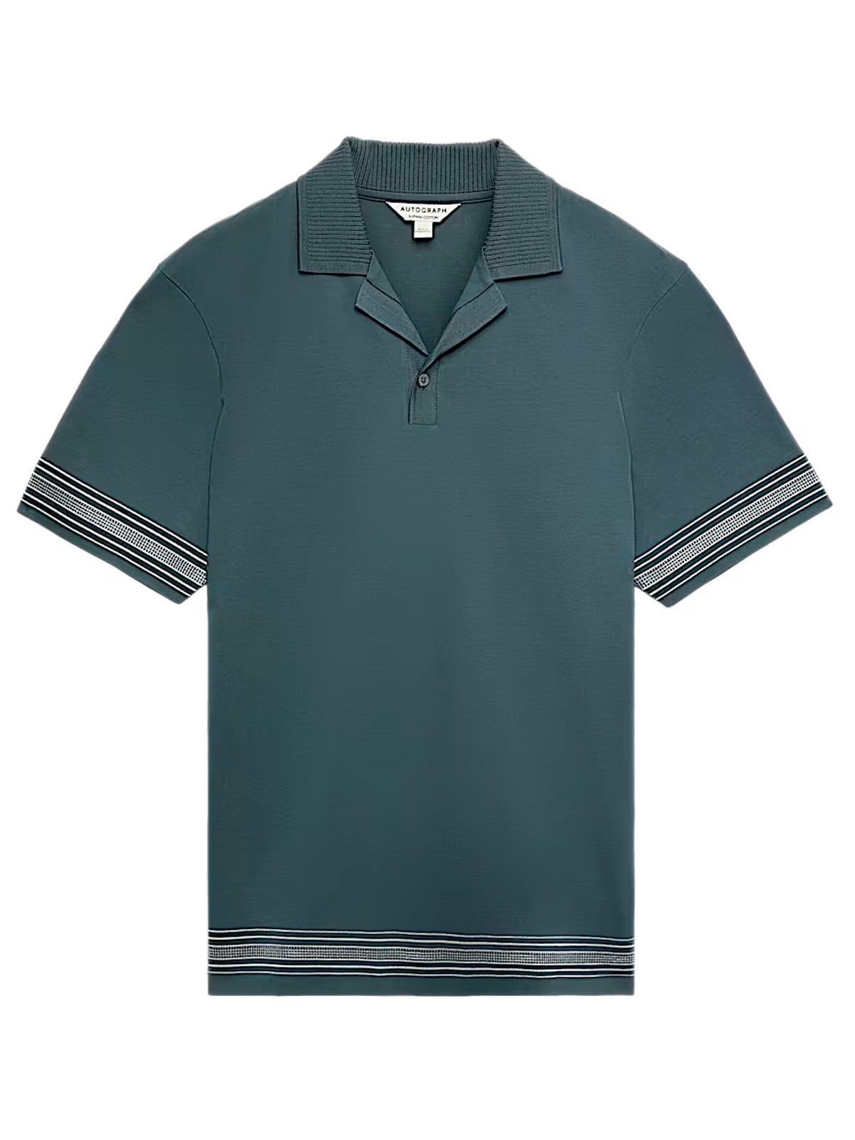 Pure Supima® Cotton Embroidered Polo Shirt